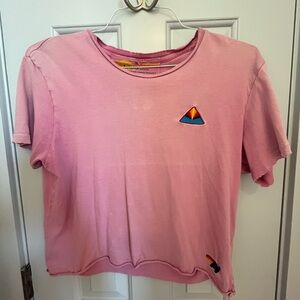 Vintage Aviator Nation Pink Graphic Tee